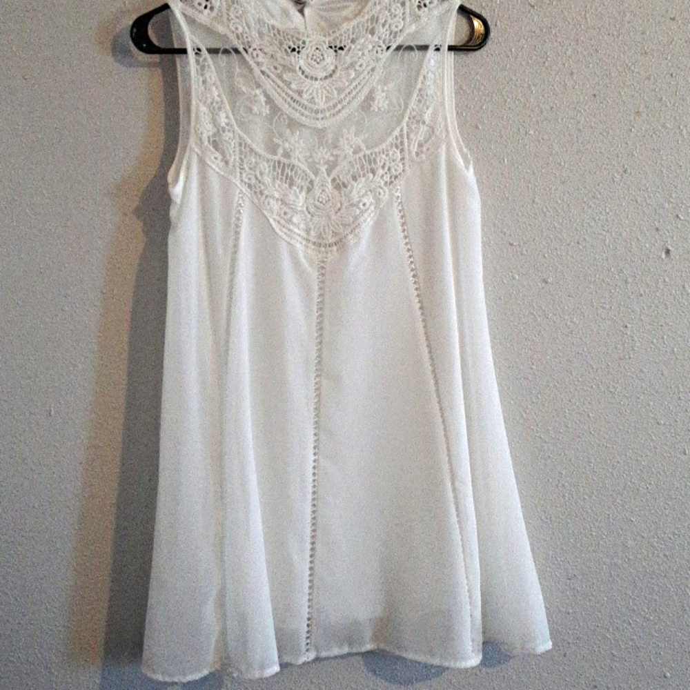 Crochet Detail Dress